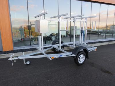 Easyline Steigeraanhangwagen enkelas 250x160x150cm 750kg